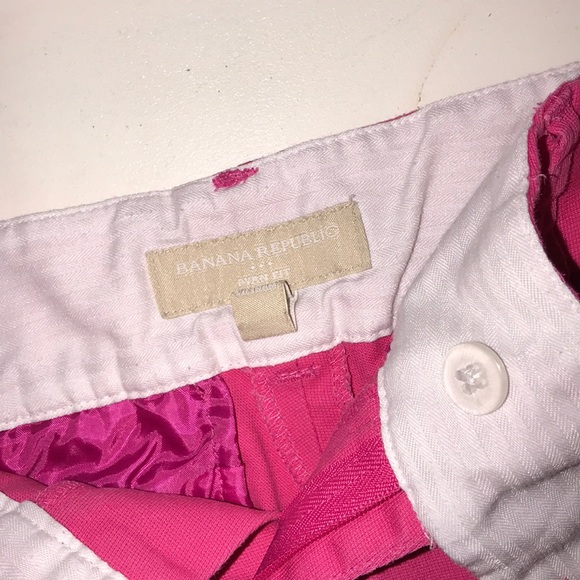 Hot pink banana republic shorts - Picture 2 of 3